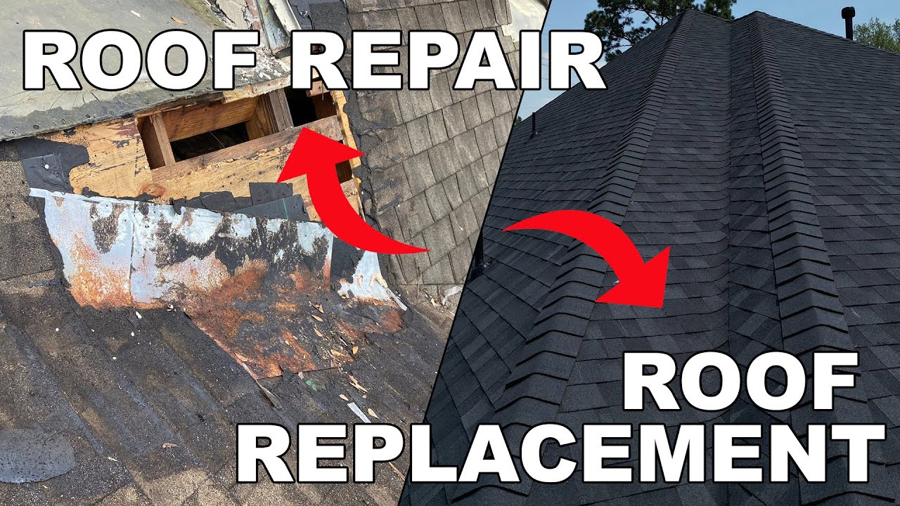 Roof Repair vs Roof Replacement
