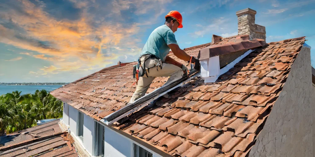 Storm Damage Roof Replacement In Ojai